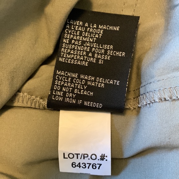 Tribal utility jacket. Sz L. Khaki. EUC. - Picture 9 of 10